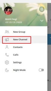 telegram new channel banaye