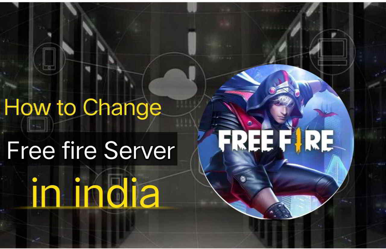 free fire server kaise badle